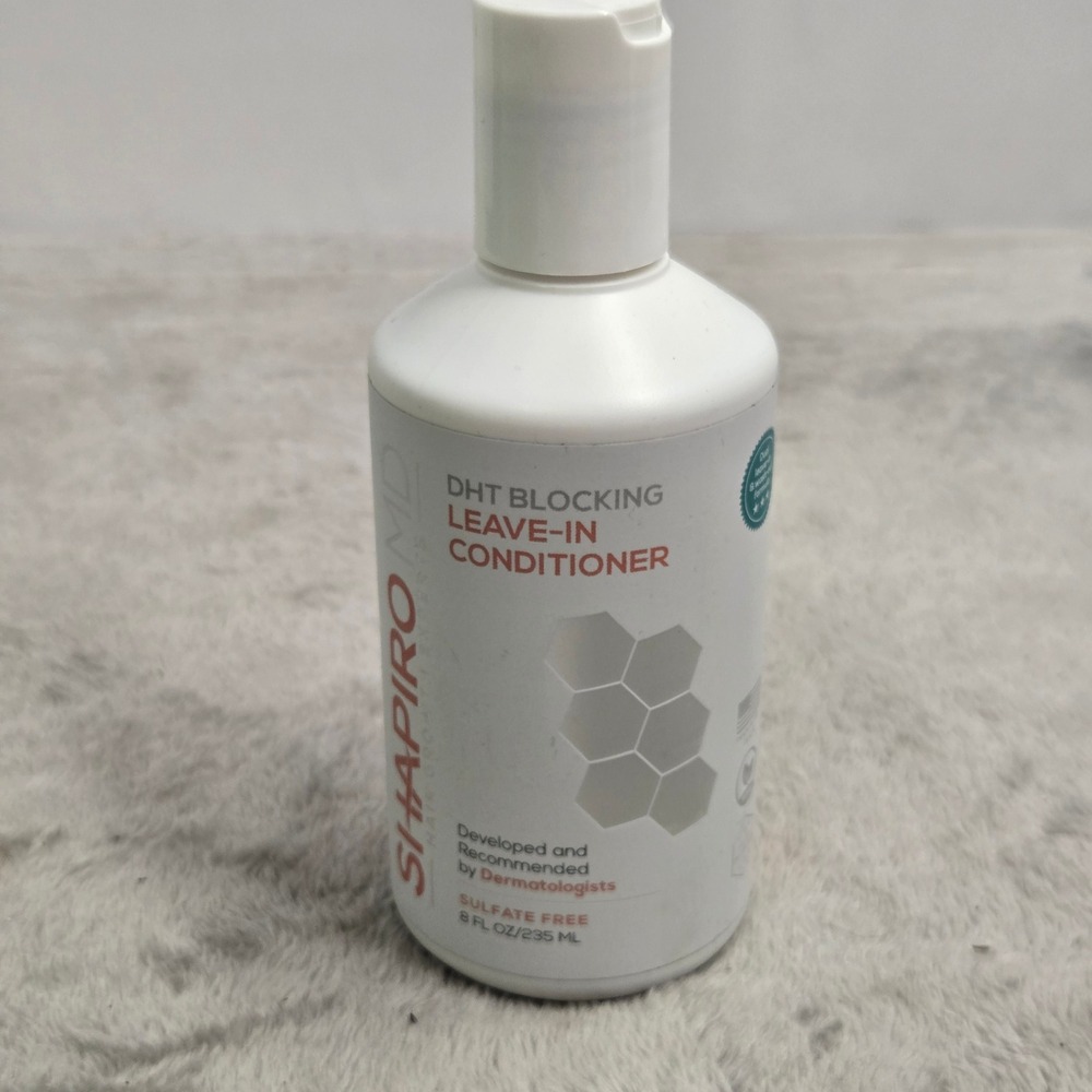 Shapiro MD DHT Blocking Leave-In Conditioner 8oz Hair Growth Sulfate Free